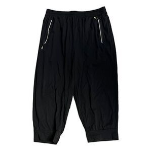 CAKULO Black Drawstring Track Pant Size XL